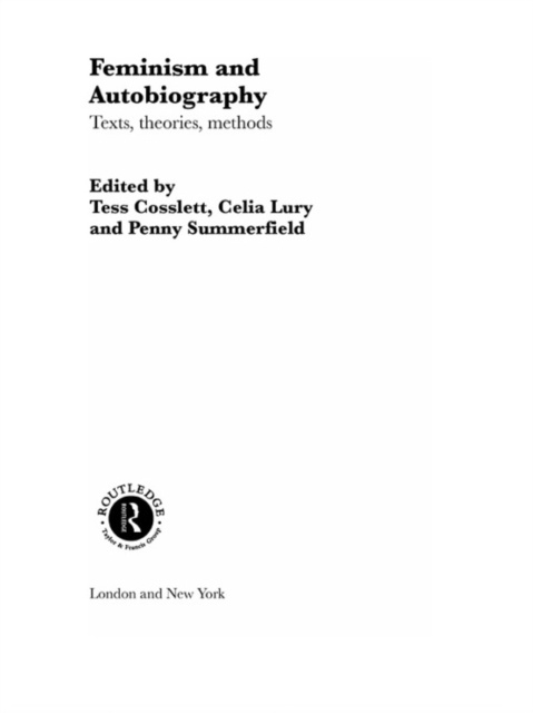 E-knjiga Feminism & Autobiography Tess Coslett
