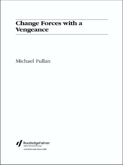 E-knjiga Change Forces With A Vengeance Michael Fullan