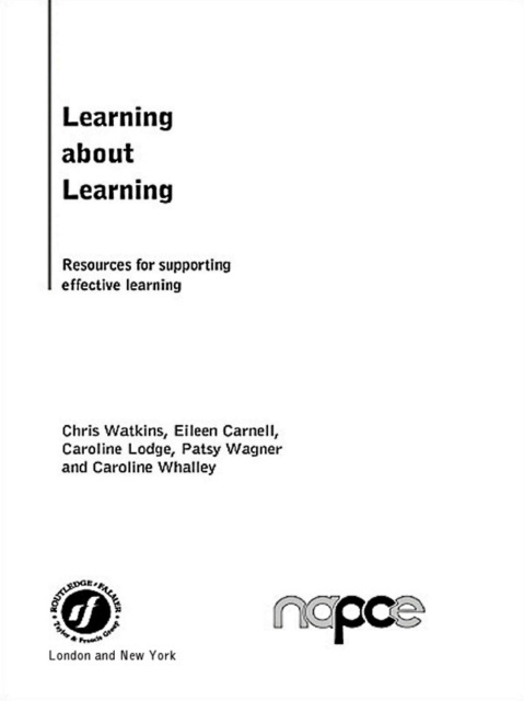 E-knjiga Learning about Learning Eileen Carnell