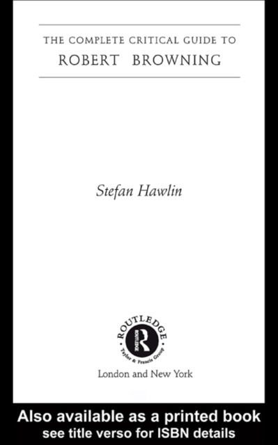 E-book Robert Browning Stefan Hawlin