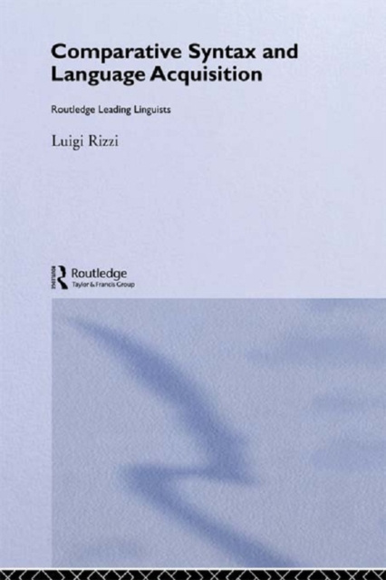 E-book Comparative Syntax and Language Acquisition Luigi Rizzi
