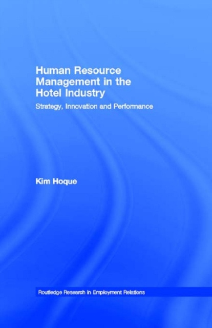 E-kniha Human Resource Management in the Hotel Industry Kim Hoque