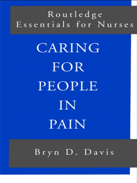 E-kniha Caring for People in Pain Bryn Davis