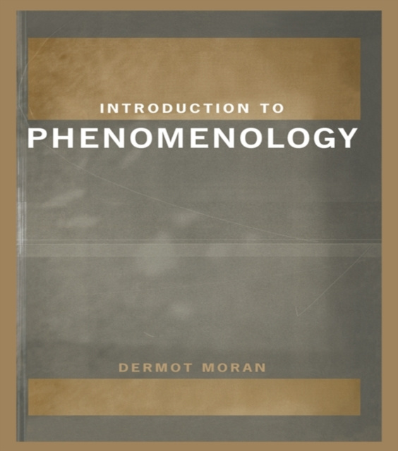 E-kniha Introduction to Phenomenology Dermot Moran