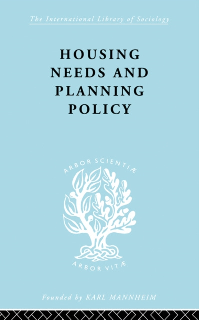 E-book Housing Needs and Planning Policy J Barry Cullingworth