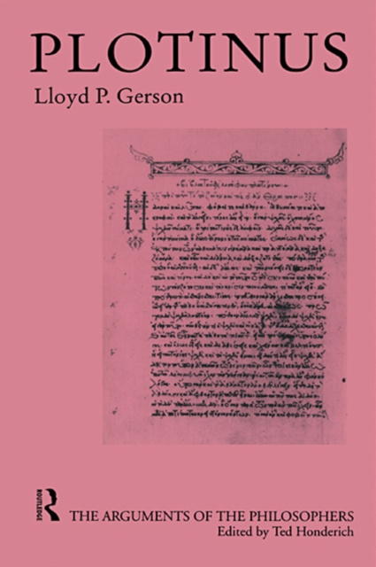 E-knjiga Plotinus-Arg Philosophers Lloyd P. Gerson