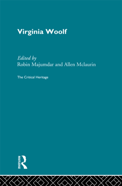 E-kniha Virginia Woolf Robin Majumdar
