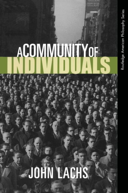 E-kniha Community of Individuals John Lachs