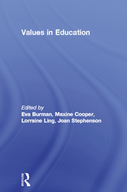 E-knjiga Values in Education Eva Burman