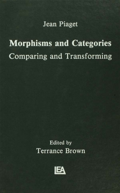 E-book Morphisms and Categories Jean Piaget
