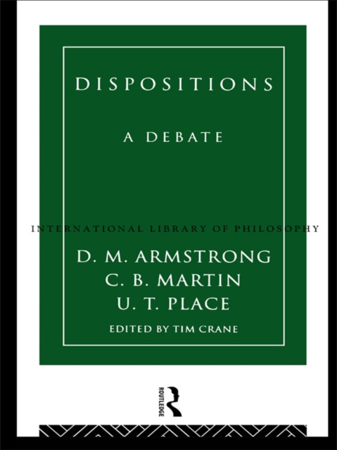 E-book Dispositions D.M. Armstrong
