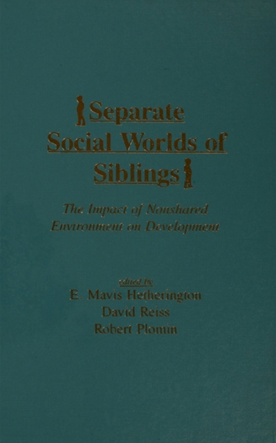 E-kniha Separate Social Worlds of Siblings E. Mavis Hetherington