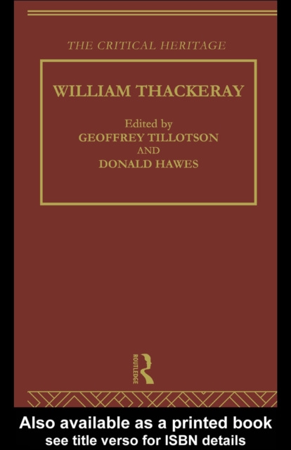 E-book William Thackeray Professor Donald Hawes