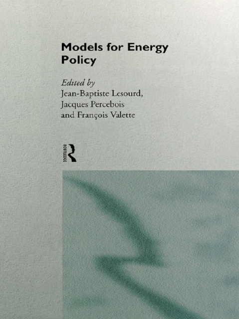 E-Book Models for Energy Policy Jean-Baptiste Lesourd
