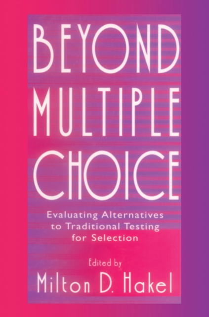 E-knjiga Beyond Multiple Choice Milton D. Hakel
