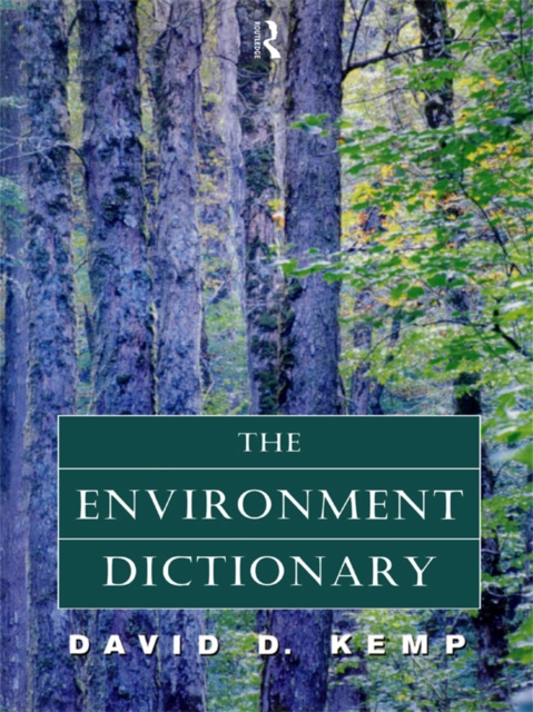 E-knjiga Environment Dictionary David Kemp