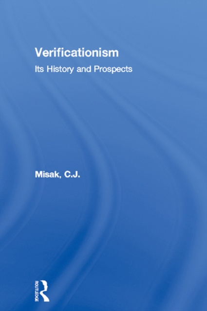 E-knjiga Verificationism C.J. Misak