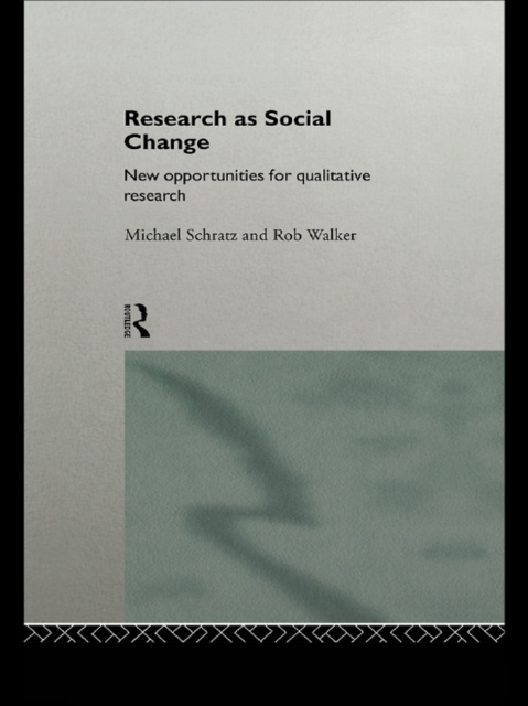 E-kniha Research as Social Change Michael Schratz