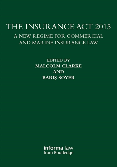 E-kniha Insurance Act 2015 Malcolm Clarke