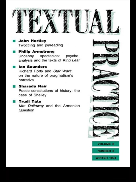 E-book Textual Practice Terence Hawkes