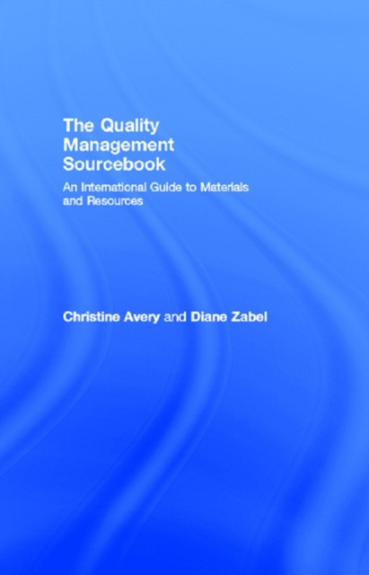 E-book Quality Management Sourcebook Christine Avery