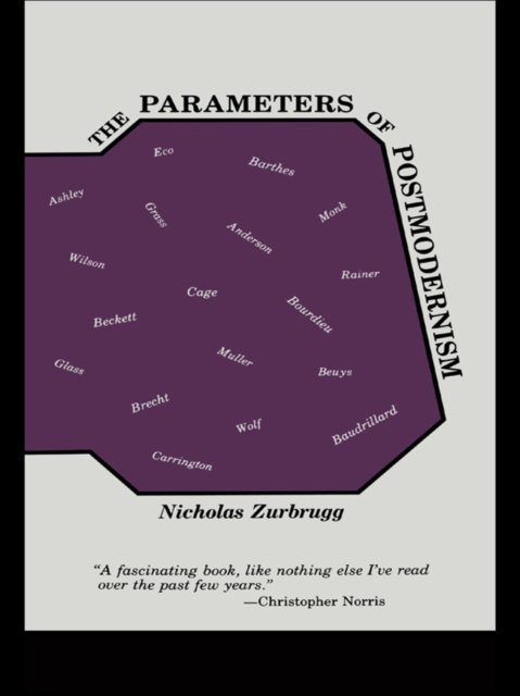 E-book Parameters of Postmodernism Nicholas Zurbrugg