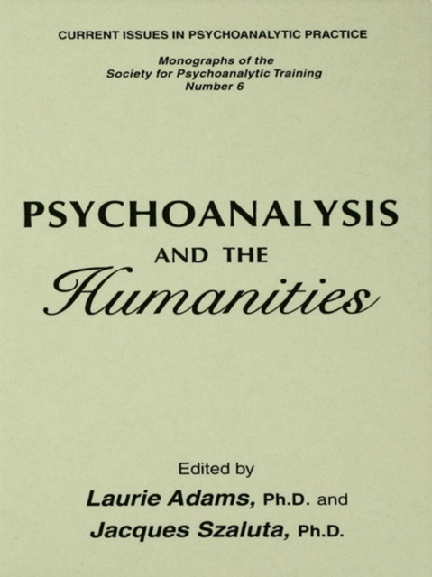 E-Book Psychoanalysis And The Humanities Laurie Adams