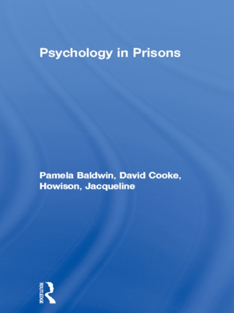 E-kniha Psychology in Prisons Pamela Baldwin