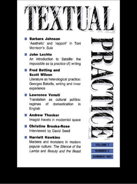 E-knjiga Textual Practice Terence Hawkes