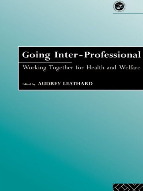 E-kniha Going Interprofessional Audrey Leathard