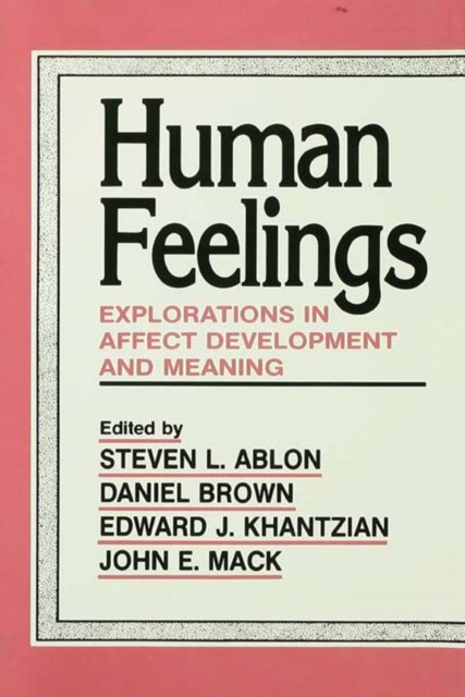 E-kniha Human Feelings Steven L. Ablon