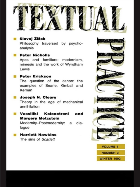 E-book Textual Practice Terence Hawkes