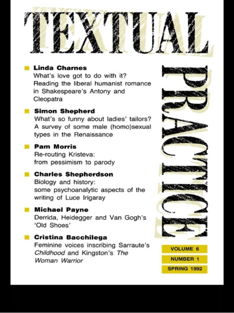 E-knjiga Textual Practice Terence Hawkes