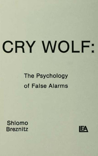 E-book Cry Wolf S. Breznitz