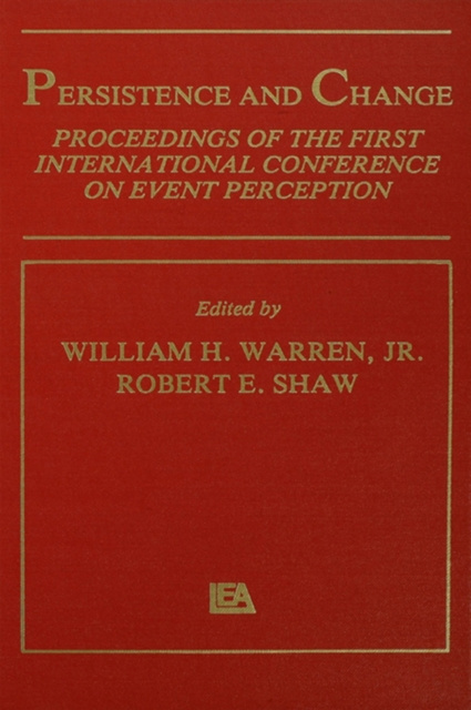 E-knjiga Persistence and Change Jr. W. H. Warren