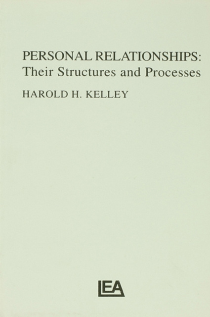 E-book Personal Relationships Harold H. Kelley