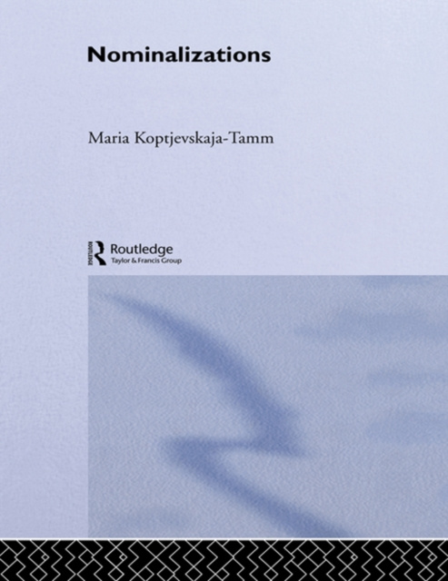 E-knjiga Nominalizations Maria Koptjevskaja-Tamm