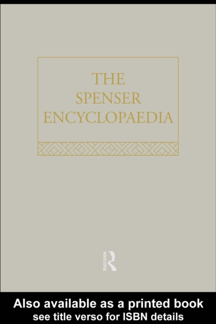 E-book Spenser Encyclopedia A.C. Hamilton