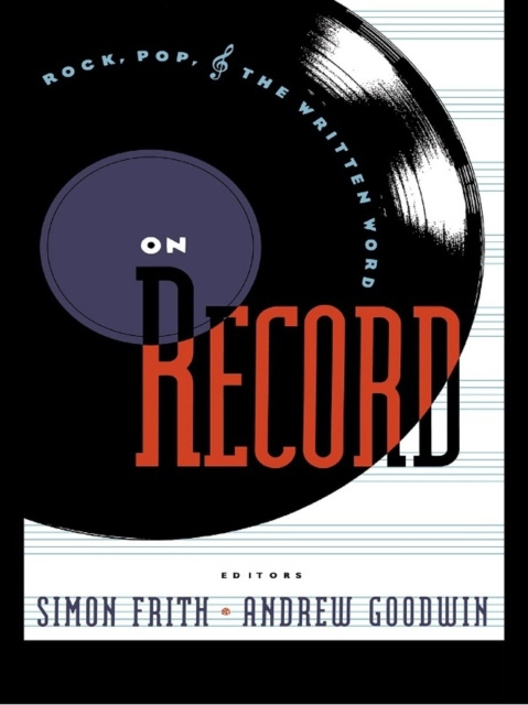 E-book On Record Simon Frith