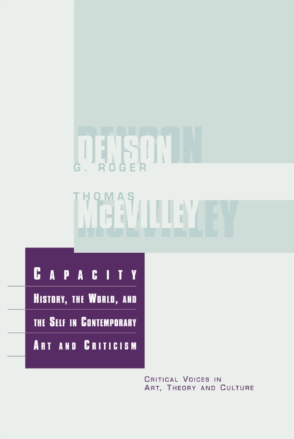 E-knjiga Capacity Thomas McEvilley