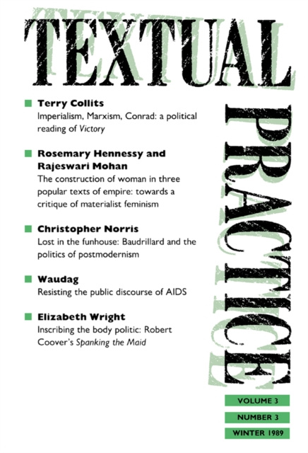 E-book Textual Practice Terence Hawkes