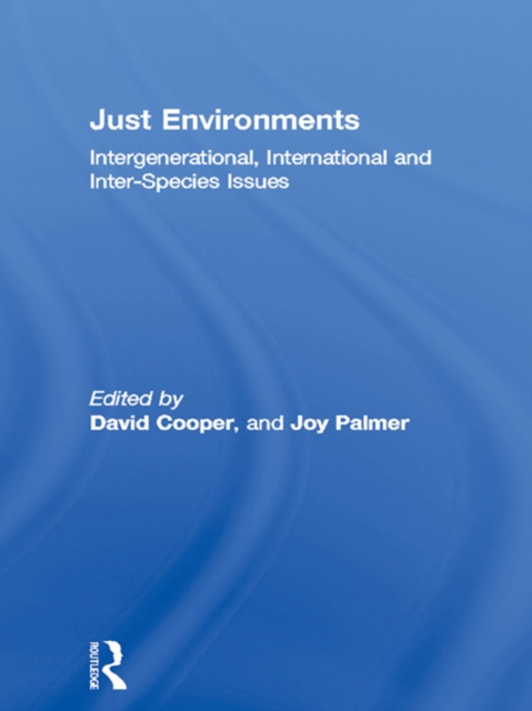 E-knjiga Just Environments David Cooper
