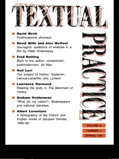 E-knjiga Textual Practice Terence Hawkes