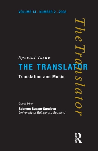 E-kniha Translation and Music Sebnem Susam-Sarajeva