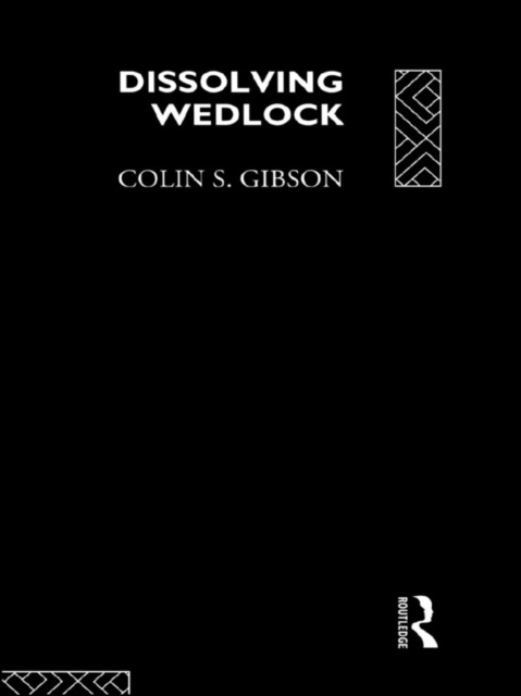 E-book Dissolving Wedlock Dr Colin Gibson