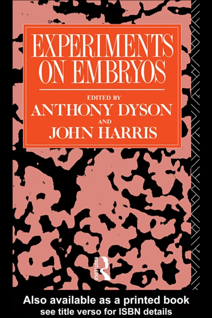E-book Experiments on Embryos Anthony Dyson