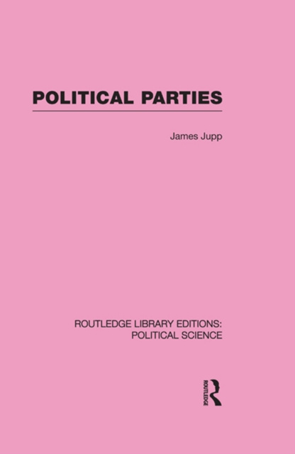 E-book Political Parties J. Jupp