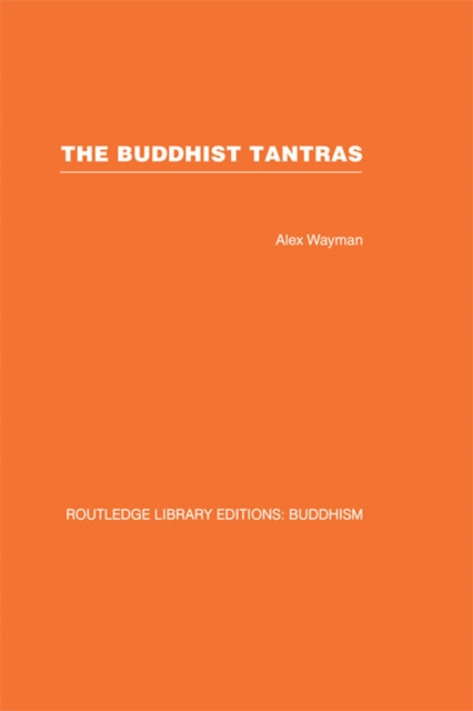 E-knjiga Buddhist Tantras Alex Wayman