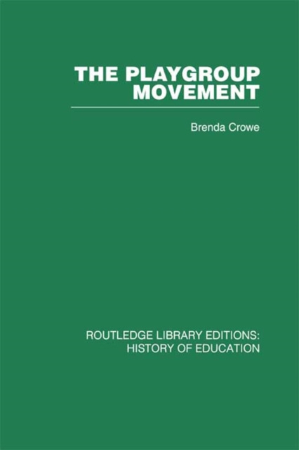 E-knjiga Playgroup Movement Brenda Crowe