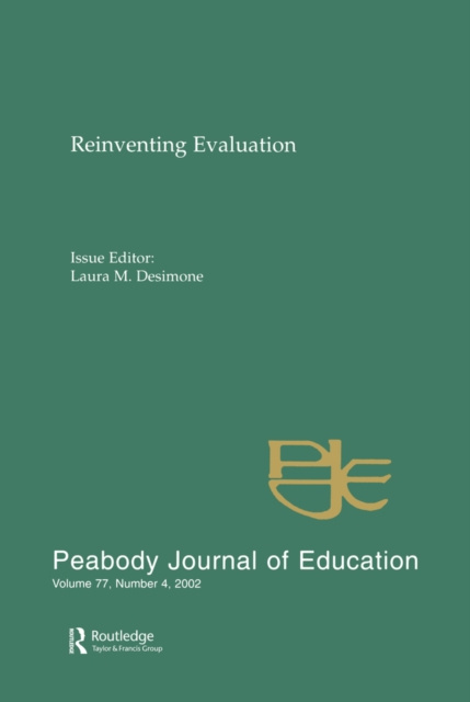 E-knjiga Reevaluating Evaluation Laura M. Desimone